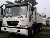Xe ben 3 chân DAEWOO thùng 10m3 Xe ben 3 chân DAEWOO thùng 10m3