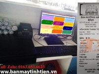 Máy tính tiền trọn bộ dùng cho quán nhậu bán tại quận Tân Bình Máy tính tiền trọn bộ dùng cho quán nhậu bán tại quận Tân Bình