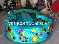 Hồ câu cá trẻ em tặng cá nhựa và cần câu Hồ câu cá trẻ em tặng cá nhựa và cần câu