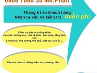 Kiểm tra, bảo trì chống thấm miễn phí Kiểm tra, bảo trì chống thấm miễn phí