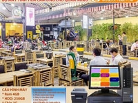 Máy bán hàng cảm ứng cho quán Cafe giá rẻ Máy bán hàng cảm ứng cho quán Cafe giá rẻ
