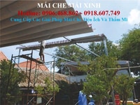 Cần tuyển thợ cơ khí, hàn xì thi công mái bạt xếp Cần tuyển thợ cơ khí, hàn xì thi công mái bạt xếp