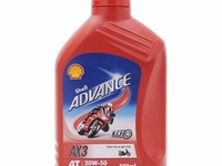 Dầu nhớt giá sỉ cho xe gắn máy - Shell AX3 Dầu nhớt giá sỉ cho xe gắn máy - Shell AX3