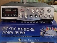 Amply karaoke mini kinter 009 xài điện 220v & 12v di động Amply karaoke mini kinter 009 xài điện 220v & 12v di động