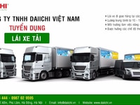 Tuyển lái xe tải giao hàng tỉnh Tuyển lái xe tải giao hàng tỉnh