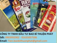 Chuyên sản xuất, in ấn bao gạo ghép màng giá tốt 5kg, 10kg, 5kg Chuyên sản xuất, in ấn bao gạo ghép màng giá tốt 5kg, 10kg, 5kg