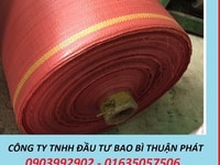 Vải cuộn dệt màu đựng nông sản giá rẻ, mì lát, cafe Vải cuộn dệt màu đựng nông sản giá rẻ, mì lát, cafe
