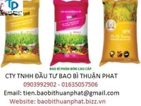 Bao bì phân bón 25kg, 50kg giá rẻ Bao bì phân bón 25kg, 50kg giá rẻ