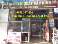 Cho thuê Mặt Phố Nguyễn Trãi 95m2 mt 5.1m 3tầng 43tr/th Cho thuê Mặt Phố Nguyễn Trãi 95m2 mt 5.1m 3tầng 43tr/th