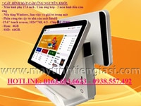 Máy tính tiền cảm ứng nguyên khối 2 màn hình giá rẻ tại TpHCM Máy tính tiền cảm ứng nguyên khối 2 màn hình giá rẻ tại TpHCM