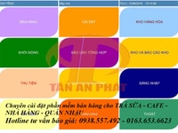 Phần mềm bán hàng pos cho quán Trà Sữa Phần mềm bán hàng pos cho quán Trà Sữa