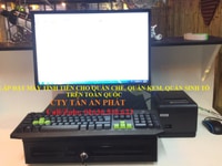 Trọn bộ máy tính tiền cho quán nước ép, quán chè giá rẻ Trọn bộ máy tính tiền cho quán nước ép, quán chè giá rẻ