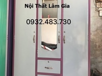 Tủ sắt quần áo 3 cửa 2 hộc âm đẹp, TSSD-2HA , Tủ sắt quần áo 3 cửa 2 hộc âm đẹp, TSSD-2HA ,