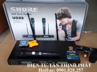 Bán micro không dây shure ugx9 loại 1 Bán micro không dây shure ugx9 loại 1