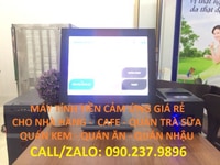 Trọn bộ máy tính tiền cảm ứng dùng cho quán cafe giá rẻ Trọn bộ máy tính tiền cảm ứng dùng cho quán cafe giá rẻ