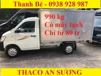 Xe tải thaco towner tải trọng 990kg, đời 2017, có máy lạnh sẵn Xe tải thaco towner tải trọng 990kg, đời 2017, có máy lạnh sẵn