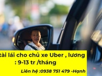 Cần tuyển gấp 10 tài xế bằng B2 lái Grab lương: 9-12tr/tháng Cần tuyển gấp 10 tài xế bằng B2 lái Grab lương: 9-12tr/tháng