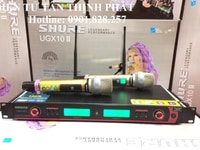 Chuyên phân phối micro thông minh karaoke shure ugx10ii Chuyên phân phối micro thông minh karaoke shure ugx10ii
