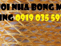 Lưới an toàn nhà bóng liên hoàn khu vui chơi trẻ em màu vàng cước nhựa Lưới an toàn nhà bóng liên hoàn khu vui chơi trẻ em màu vàng cước nhựa