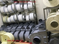 Quạt li tâm bằng nhựa PVC hút khí hóa, chất a xít Quạt li tâm bằng nhựa PVC hút khí hóa, chất a xít