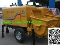 Máy bơm bê tông mini 15m3/h giá cạnh tranh Máy bơm bê tông mini 15m3/h giá cạnh tranh
