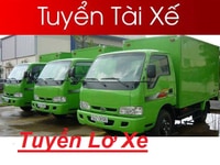 Tuyển nhân viên tài xế và nhân viên phụ xe tải giao hàng luong 16tráng Tuyển nhân viên tài xế và nhân viên phụ xe tải giao hàng luong 16tráng