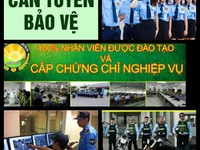 Tuyển trực tiếp 10 nam an ninh lương cao - bao ăn ở - không thu phí Tuyển trực tiếp 10 nam an ninh lương cao - bao ăn ở - không thu phí