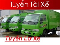 VT hoang long tuyển tài xế và phụ xe tải giao hàng lương 15tr/ tháng VT hoang long tuyển tài xế và phụ xe tải giao hàng lương 15tr/ tháng