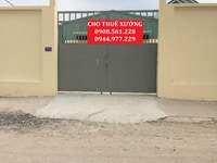 Cho thuê nhà xưởng mới xây dựng 500m2 giá 20 triêu/tháng, quận 12 Cho thuê nhà xưởng mới xây dựng 500m2 giá 20 triêu/tháng, quận 12