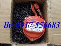 Pa lăng xích kéo tay Nitto 1 tấn, 2 tấn, 3 tấn, 5 tấn, 10 tấn, 20 tấn Pa lăng xích kéo tay Nitto 1 tấn, 2 tấn, 3 tấn, 5 tấn, 10 tấn, 20 tấn