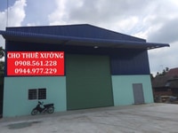 Cho thuê nhà xưởng mới xây dựng 450m2 An Phú Đông, Q12 Cho thuê nhà xưởng mới xây dựng 450m2 An Phú Đông, Q12