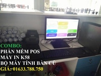 Bộ máy tính tiền giá rẻ cho quán ốc, quán nhậu, quán cafe Bộ máy tính tiền giá rẻ cho quán ốc, quán nhậu, quán cafe