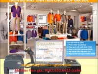 Bộ phần mềm tính tiền giá siêu rẻ cho shop tại Hà Tĩnh Bộ phần mềm tính tiền giá siêu rẻ cho shop tại Hà Tĩnh