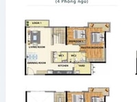 Bán gấp căn hộ 4 PN 200 tại Celadon city view hồ sinh thái, View Đông Bán gấp căn hộ 4 PN 200 tại Celadon city view hồ sinh thái, View Đông