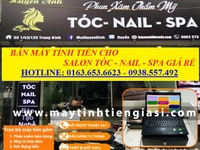 Bán máy tính tiền cho salon tóc, nail, spa giá rẻ tại quận Bình Thạnh Bán máy tính tiền cho salon tóc, nail, spa giá rẻ tại quận Bình Thạnh