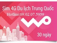SIM 3G/4G du lịch nước ngoài (Trung Quốc) tại Hải Phòng SIM 3G/4G du lịch nước ngoài (Trung Quốc) tại Hải Phòng