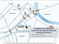 Dự án căn hộ cao cấp Dela Sol của Capital Land, thiết kế độc đáo Dự án căn hộ cao cấp Dela Sol của Capital Land, thiết kế độc đáo