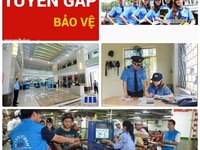 Tuyển gấp nam nữ bảo vệ giám át camera, quẹt thẻ xe , không giam lương Tuyển gấp nam nữ bảo vệ giám át camera, quẹt thẻ xe , không giam lương