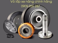 Bánh PU dùng cho xe nâng điện TCM giá rẻ Bình Dương Bánh PU dùng cho xe nâng điện TCM giá rẻ Bình Dương