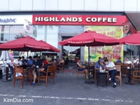 Highlands Coffee cần thuê mặt bằng ngang trên 10m Highlands Coffee cần thuê mặt bằng ngang trên 10m