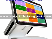 Máy tính tiền cảm ứng 2 màn hình và màn hiển thị giá giá rẻ tại TpHCM Máy tính tiền cảm ứng 2 màn hình và màn hiển thị giá giá rẻ tại TpHCM