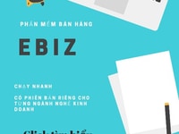 Hãy cùng quản lý tốt hơn với phần mềm bán hàng EBIZ Hãy cùng quản lý tốt hơn với phần mềm bán hàng EBIZ