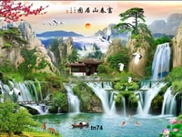 Tranh gạch 3d , gạch tranh 3d ,tranh phong cảnh tn74 Tranh gạch 3d , gạch tranh 3d ,tranh phong cảnh tn74