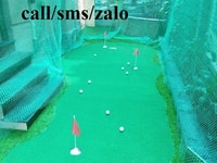 Thi công thảm chơi golf tại nhà, thảm golf sân thượng Thi công thảm chơi golf tại nhà, thảm golf sân thượng