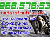 Cho thuê xe máy tại bến xe MIỀN ĐÔNG giá rẻ nhất, giao xe miễn phí Cho thuê xe máy tại bến xe MIỀN ĐÔNG giá rẻ nhất, giao xe miễn phí
