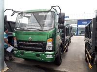 Xe ben howo 6,5 tấn thùng 5 khối Xe ben howo 6,5 tấn thùng 5 khối