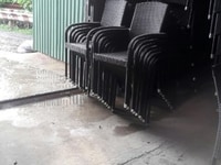 Cần thanh lý gấp 300 ghế mây nhựa giả rẻ Cần thanh lý gấp 300 ghế mây nhựa giả rẻ