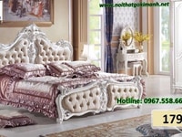 Giường Ngủ Cổ Điển Cao Cấp, Bộ Giường Tân Cổ Điển Châu Âu Cực Đẹp Giường Ngủ Cổ Điển Cao Cấp, Bộ Giường Tân Cổ Điển Châu Âu Cực Đẹp