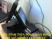 Bán máy tính tiền cảm ứng 2 màn hình cho quán cafe giá rẻ Bán máy tính tiền cảm ứng 2 màn hình cho quán cafe giá rẻ