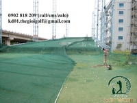 Thi công lưới quây sân tập golf, căng lưới sân tập golf Thi công lưới quây sân tập golf, căng lưới sân tập golf
